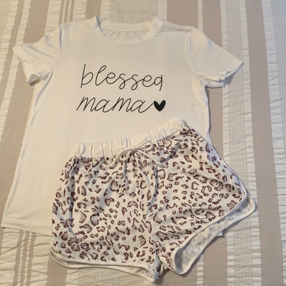 Boutique 2 piece pajamas or lounge set NWOT